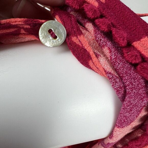 Soft Surroundings Pink and Orange Maxi Dress - Picture 7 of 10